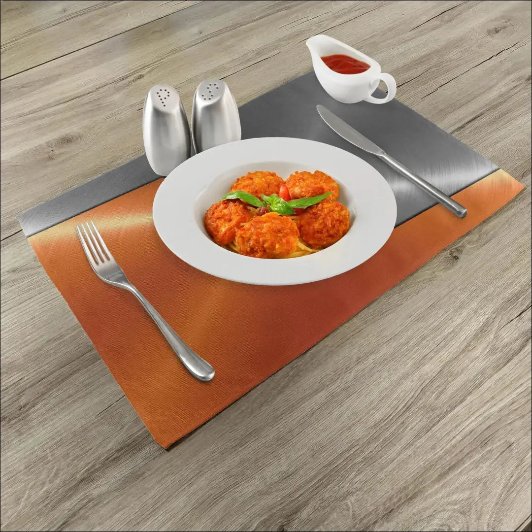 Stalo padėkliukų komplektas (4vnt) DI11467 - €8 Save 50% __label:Pristatymas 1-2 d.d., color-oranzine, color-pilka,