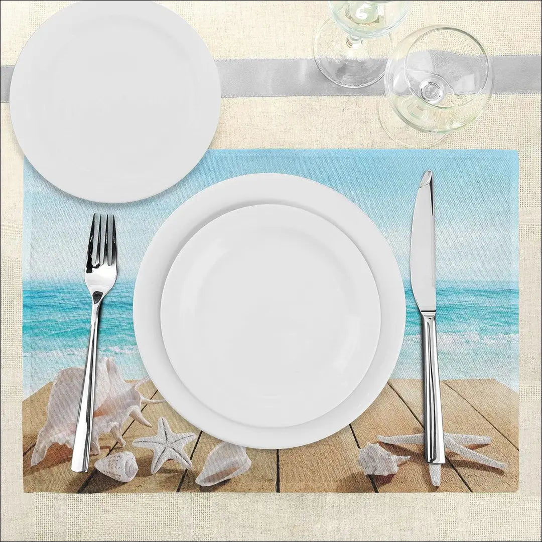 Stalo padėkliukų komplektas (4vnt) DI11835 - €12 Save 50% __label:Pristatymas 1-2 d.d., color-marga, color-margas,