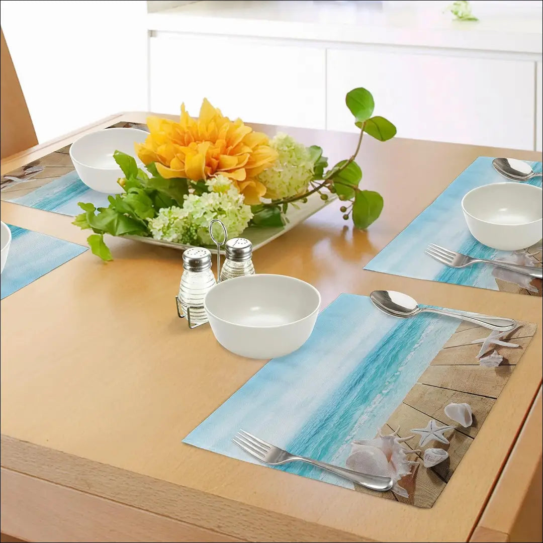 Stalo padėkliukų komplektas (4vnt) DI11835 - €12 Save 50% __label:Pristatymas 1-2 d.d., color-marga, color-margas,