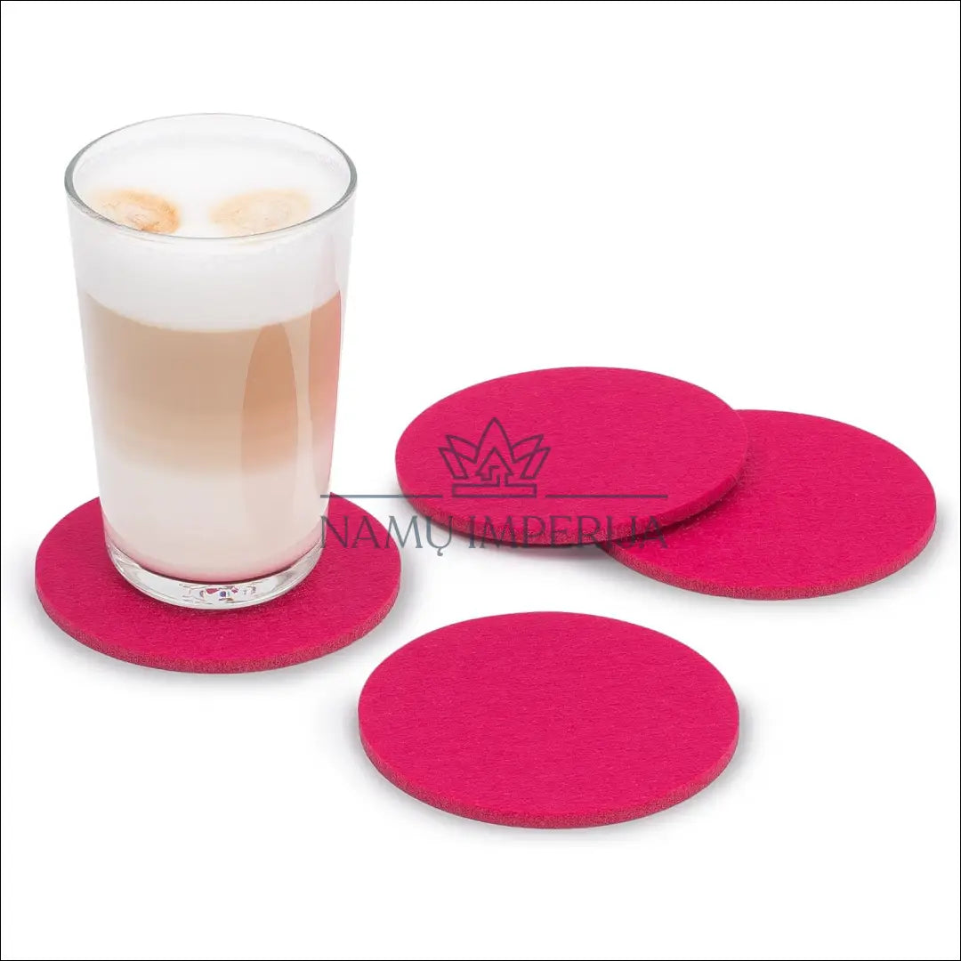 Stalo padėkliukų komplektas (4vnt) DI8831 - €3 Save 60% __label:Pristatymas 1-2 d.d., color-rozine, staltieses,