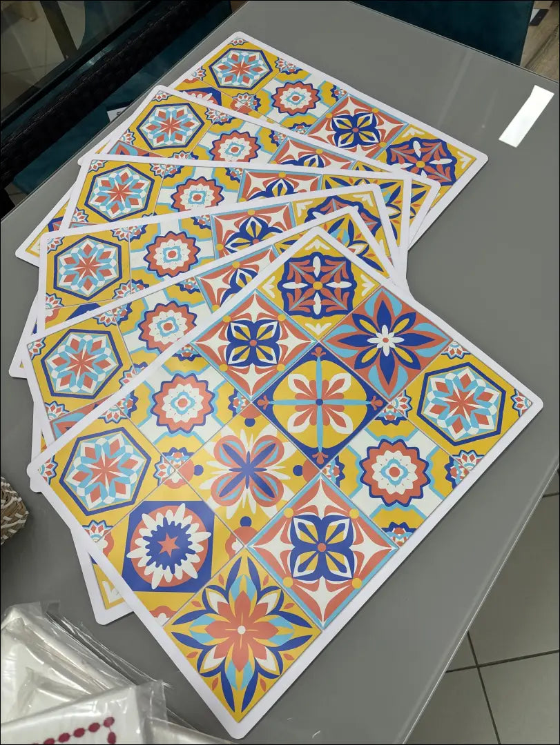 Stalo padėkliukų komplektas (6vnt) DI11000 - €28 Save 50% 25-50, __label:Pristatymas 1-2 d.d., color-marga,