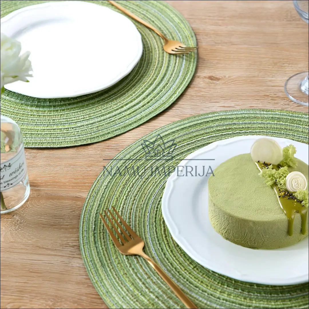 Stalo padėkliukų komplektas (6vnt) DI8616 - €12 Save 50% __label:Pristatymas 1-2 d.d., color-zalia,