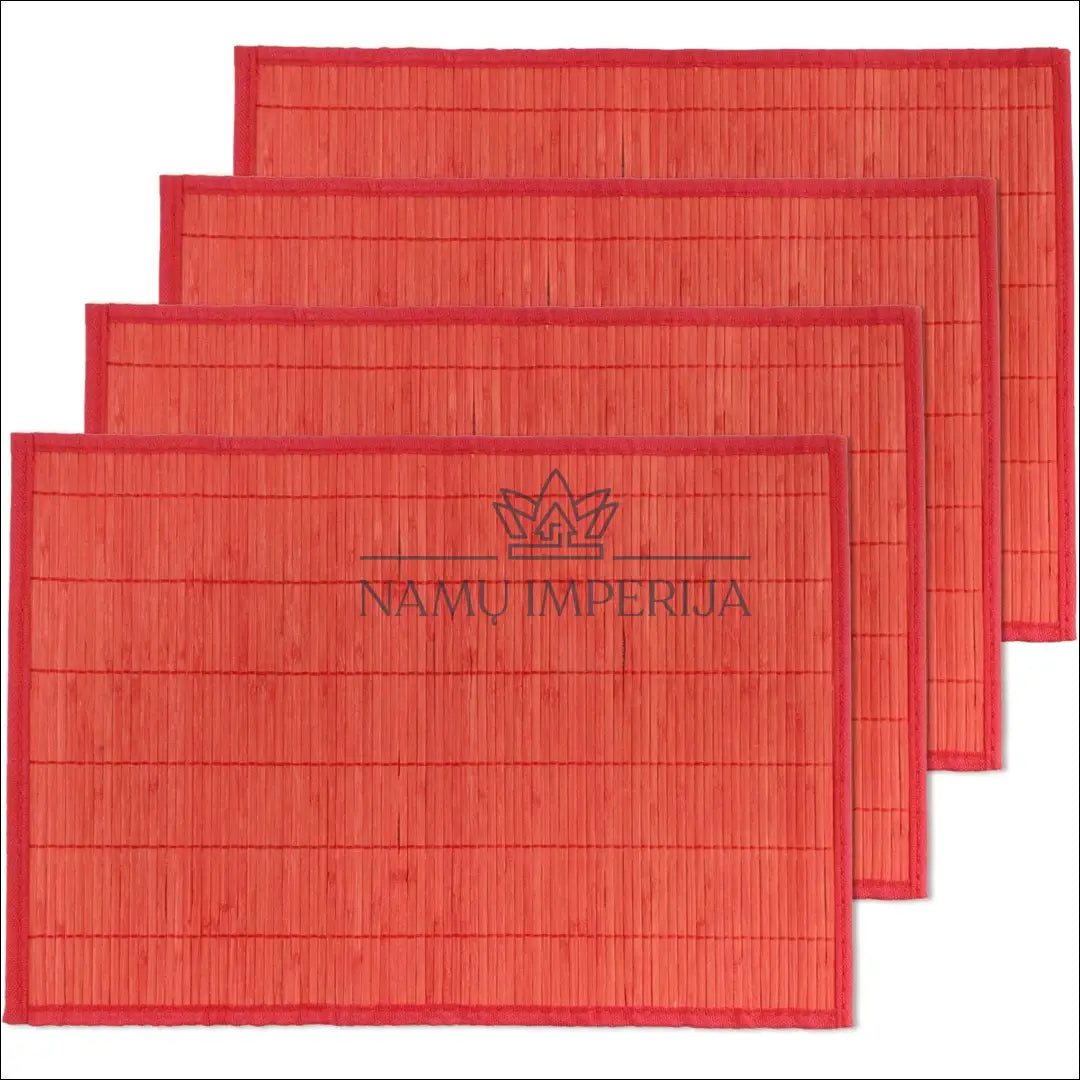 Stalo padėkliukų komplektas (6vnt) DI8816 - €21 Save 50% __label:Pristatymas 1-2 d.d., color-raudona,