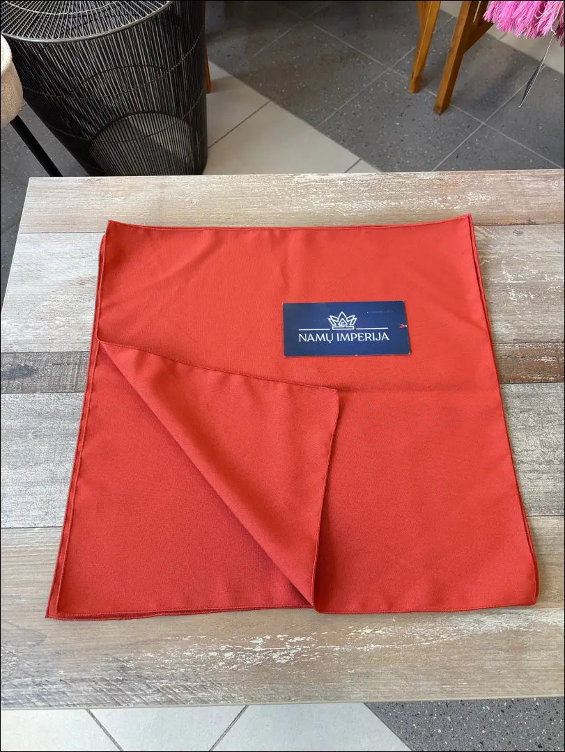Stalo servetėlių/padėkliukų komplektas (3vnt) DI9656 - €5 Save 50% __label:Pristatymas 1-2 d.d., color-oranzine,