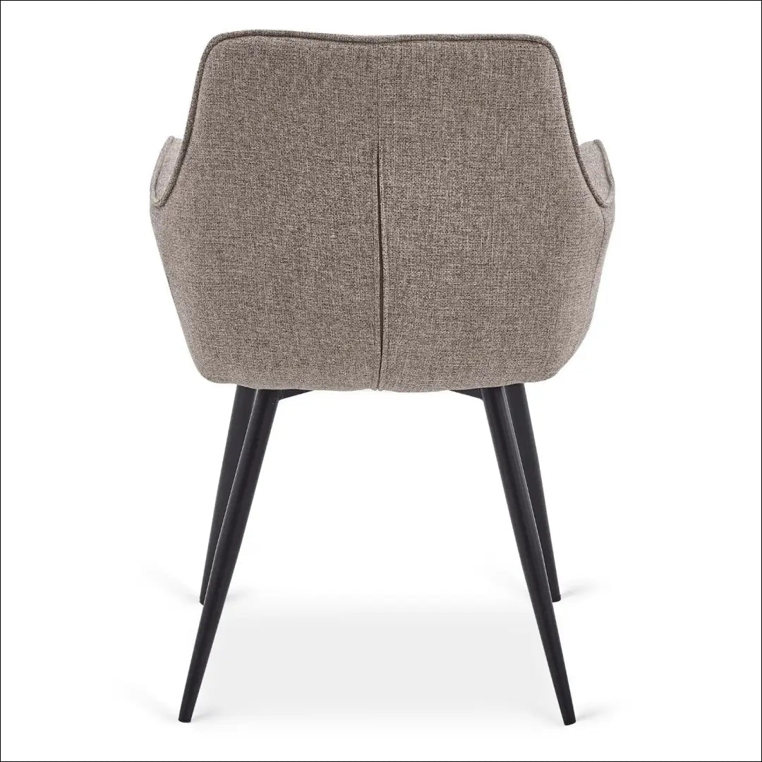 Stalų komplektas 160–200 cm juodas/riešutmedžio spalvos ir 4 rudos kėdės TE2429 - €723 Save 15% __label:Pristatymas