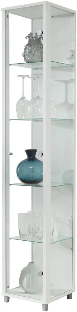 Stiklinė vitrina SI2320 - €120 Save 50% 100-200, __label:Pristatymas 1-2 d.d., color-balta, indaujos, komodos €100