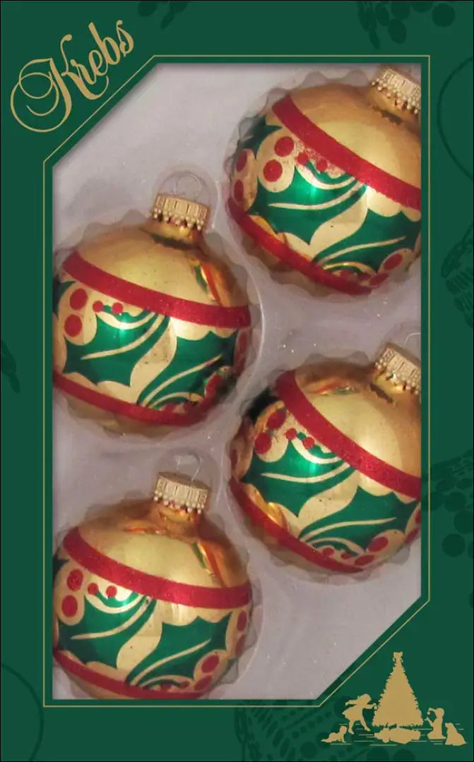 Stikliniai Kalėdų eglutės papuošalai 4 vnt DA326 - €13 Save 50% __label:Pristatymas 1-2 d.d., kaledos, under-25 Iki €25