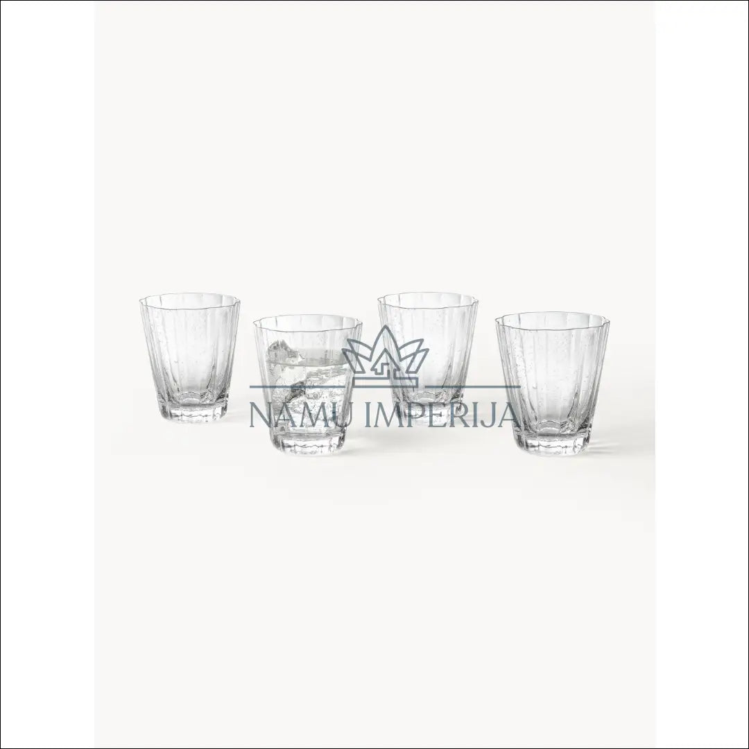 Stiklinių komplektas (4vnt) DI4514 - €10 Save 70% __label:Pristatymas 1-2 d.d., indai, interjeras, material-stiklas,