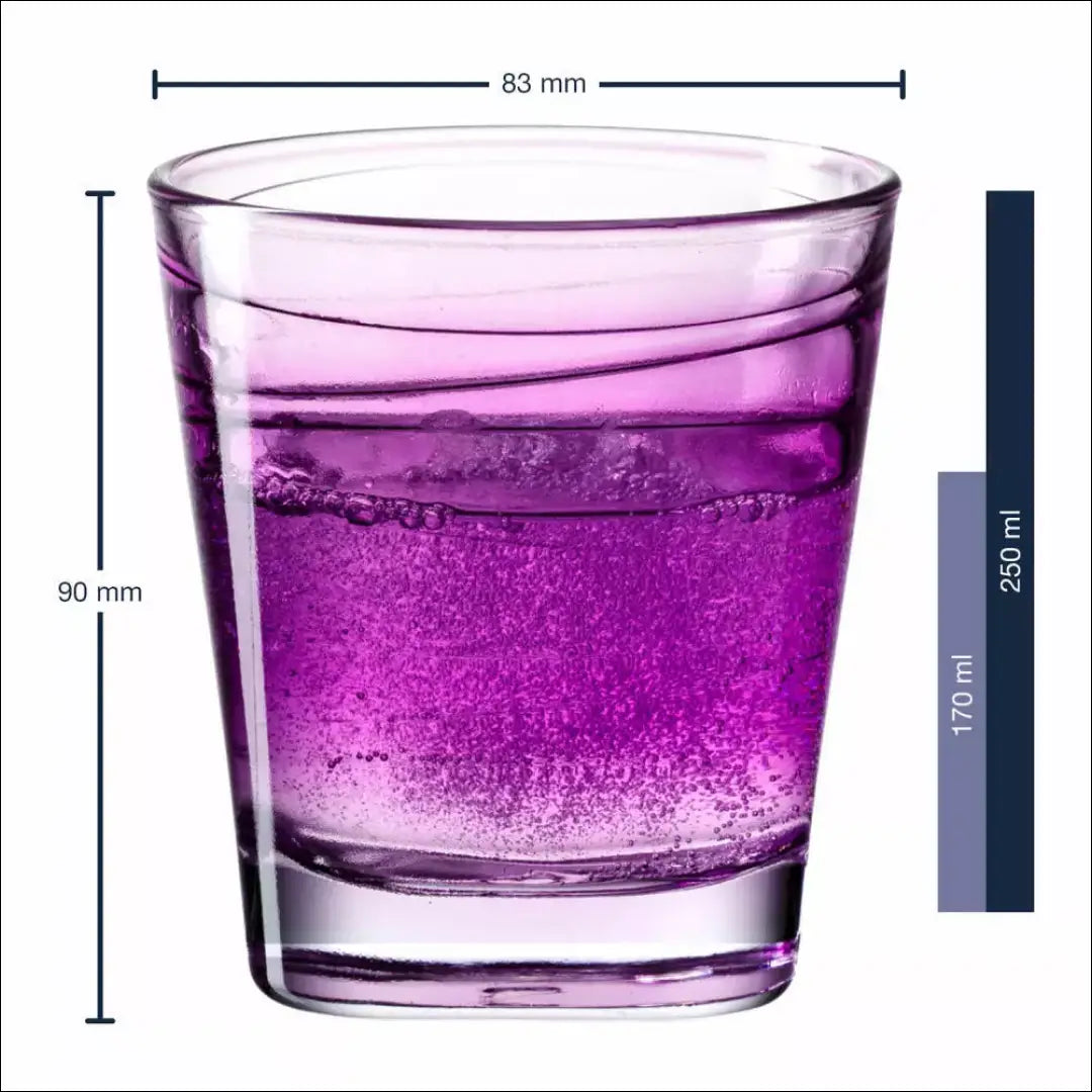 Stiklinių komplektas (4vnt) DI8777 - €18 Save 50% __label:Pristatymas 1-2 d.d., color-violetine, indai, interjeras,