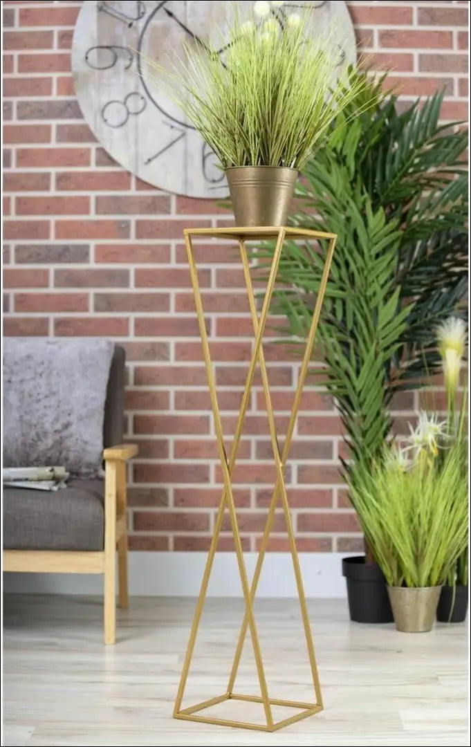 Stovas augalams KI1441 - €34 Save 50% 25-50, __label:Pristatymas 1-2 d.d., color-auksine, dekoracijos, interjeras €25