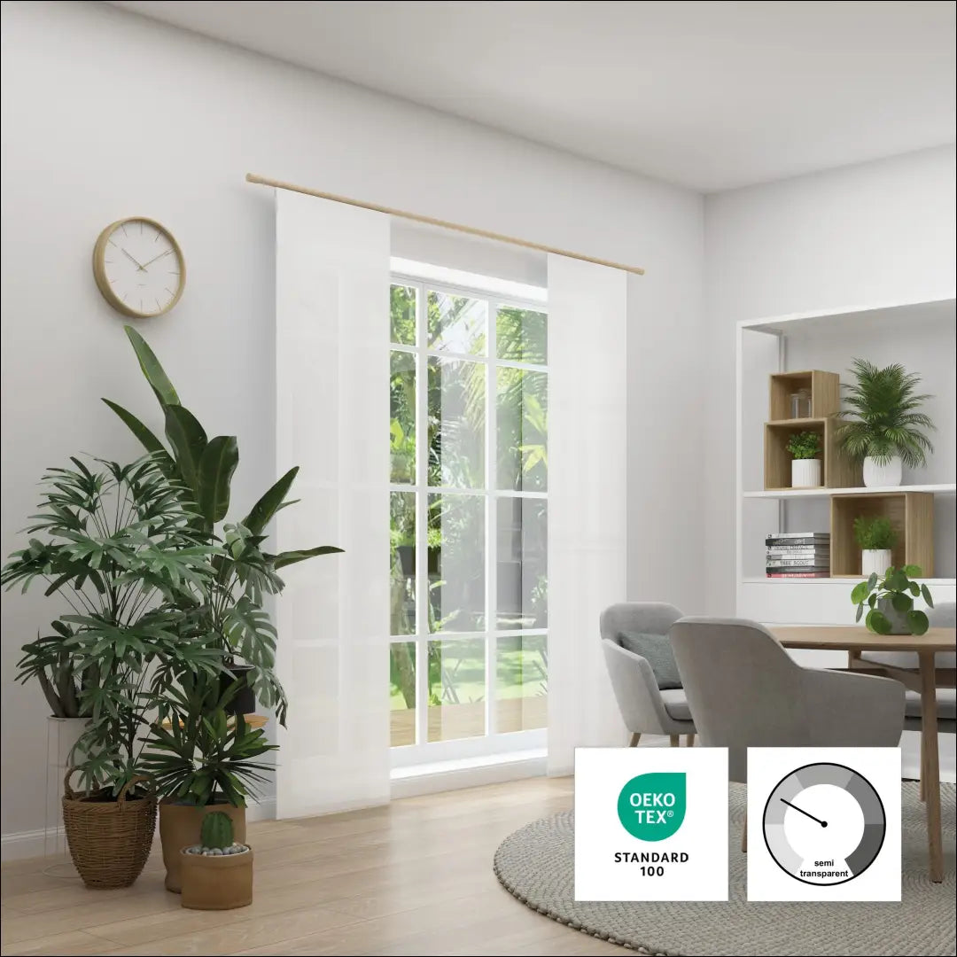 Stumdoma užuolaida DI12052 - €20 Save 50% __label:Pristatymas 1-2 d.d., color-balta, material-poliesteris, tekstile,