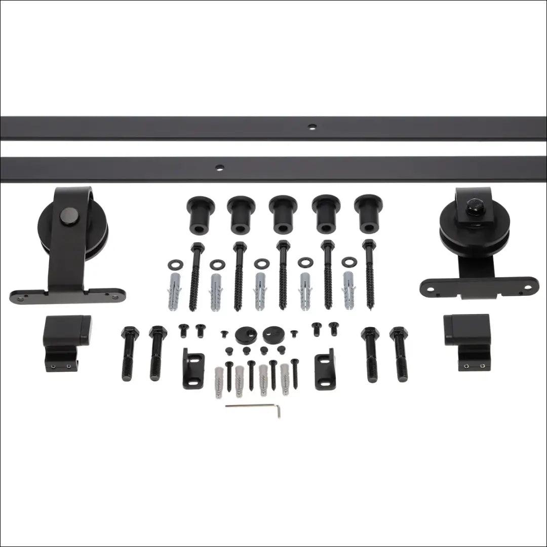 Stumdomų durų rėmo techninės įrangos rinkinys KI1262 - €62 Save 55% 50-100, __label:Pristatymas 1-2 d.d., color-juoda,