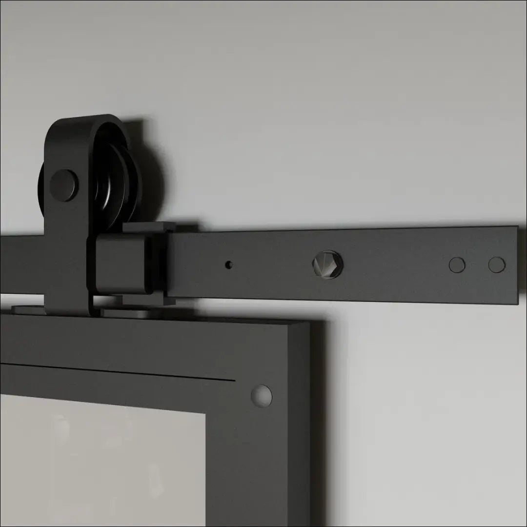 Stumdomų durų rėmo techninės įrangos rinkinys KI1262 - €62 Save 55% 50-100, __label:Pristatymas 1-2 d.d., color-juoda,