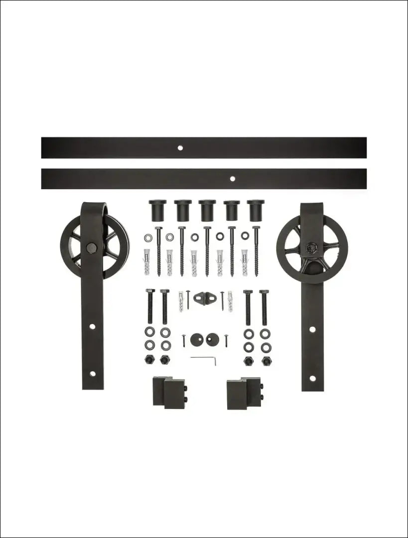 Stumdomų durų sistema KI1454 - €99 Save 50% 50-100, __label:Pristatymas 1-2 d.d., color-juoda, kita, material-metalas