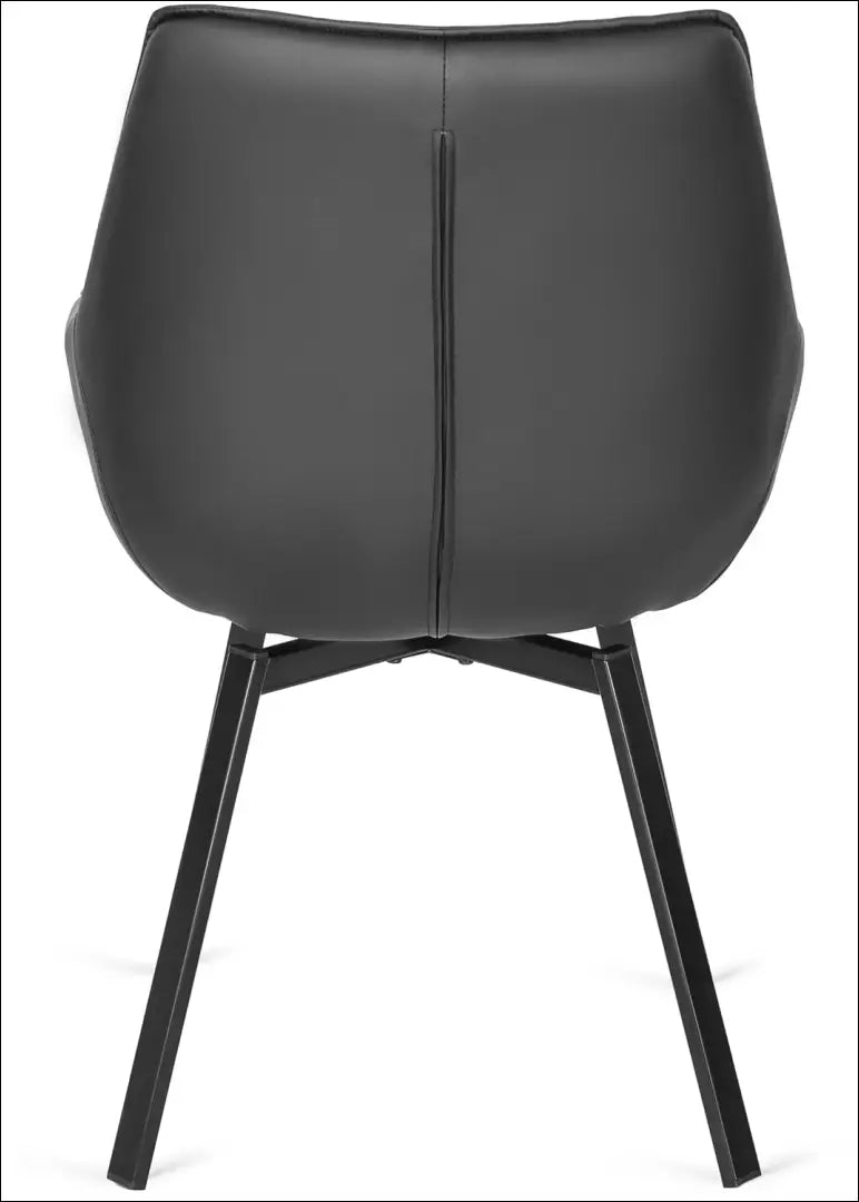 Sukama kėdė iš eko odos juodos spalvos TE102 - €93 Save 15% 50-100, __label:Pristatymas 5-14 d.d., elite, Krzesła,