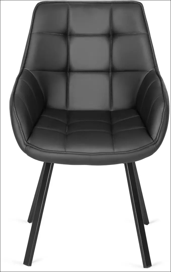 Sukama kėdė iš eko odos juodos spalvos TE102 - €93 Save 15% 50-100, __label:Pristatymas 5-14 d.d., elite, Krzesła,