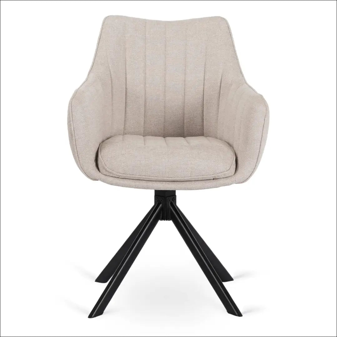 Sukama kėdė su audiniu kreminės spalvos TE806 - €105 Save 15% 100-200, __label:Pristatymas 5-14 d.d., elite, Krzesła,