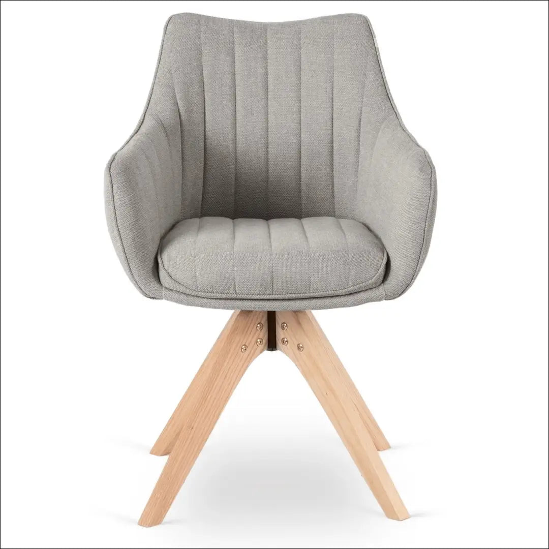 Sukama kėdė su audiniu pilkos spalvos TE1044 - €119 Save 15% 100-200, __label:Pristatymas 5-14 d.d., elite, Krzesła,
