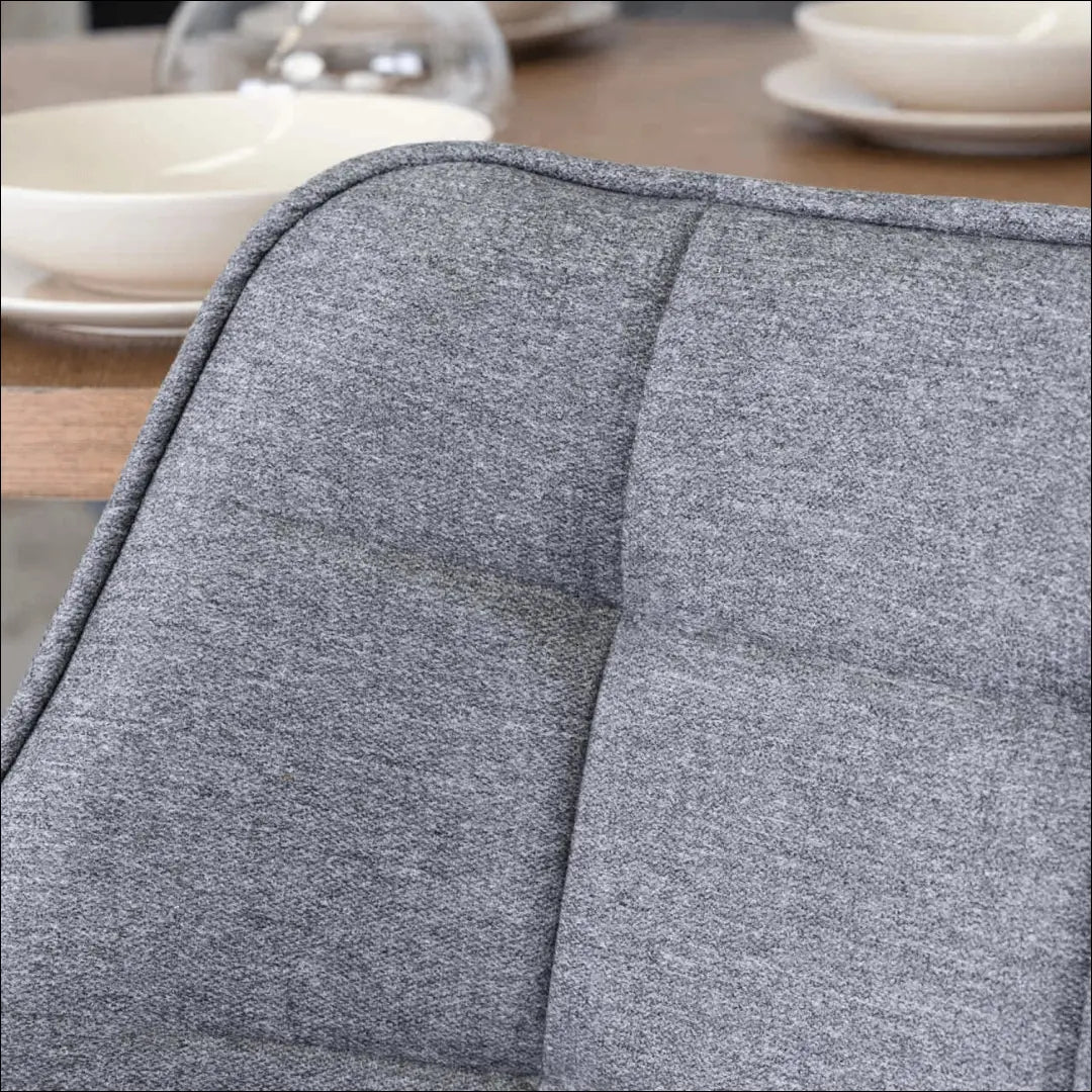 Sukama kėdė su audiniu pilkos spalvos TE547 - €96 Save 15% 50-100, __label:Pristatymas 5-14 d.d., elite, Krzesła,