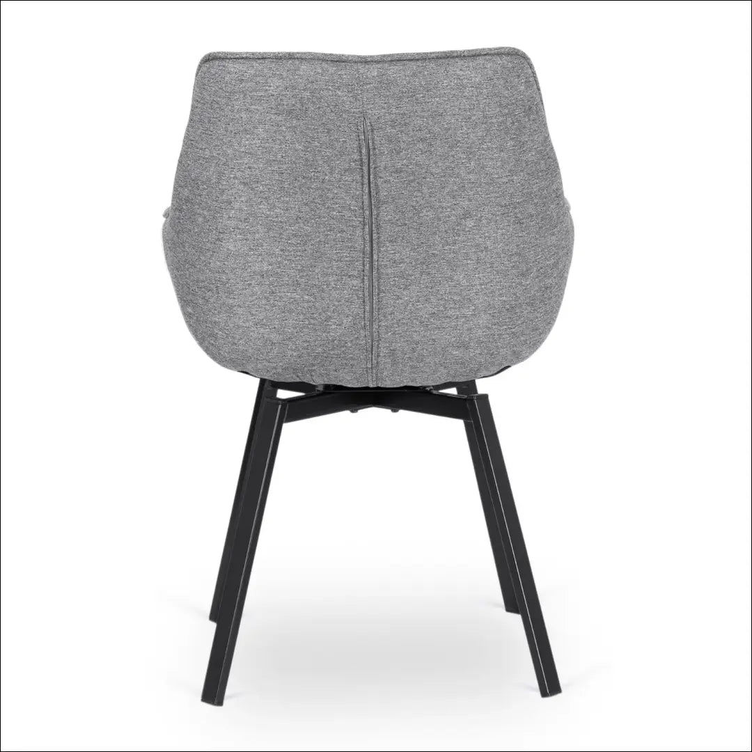 Sukama kėdė su audiniu pilkos spalvos TE547 - €96 Save 15% 50-100, __label:Pristatymas 5-14 d.d., elite, Krzesła,