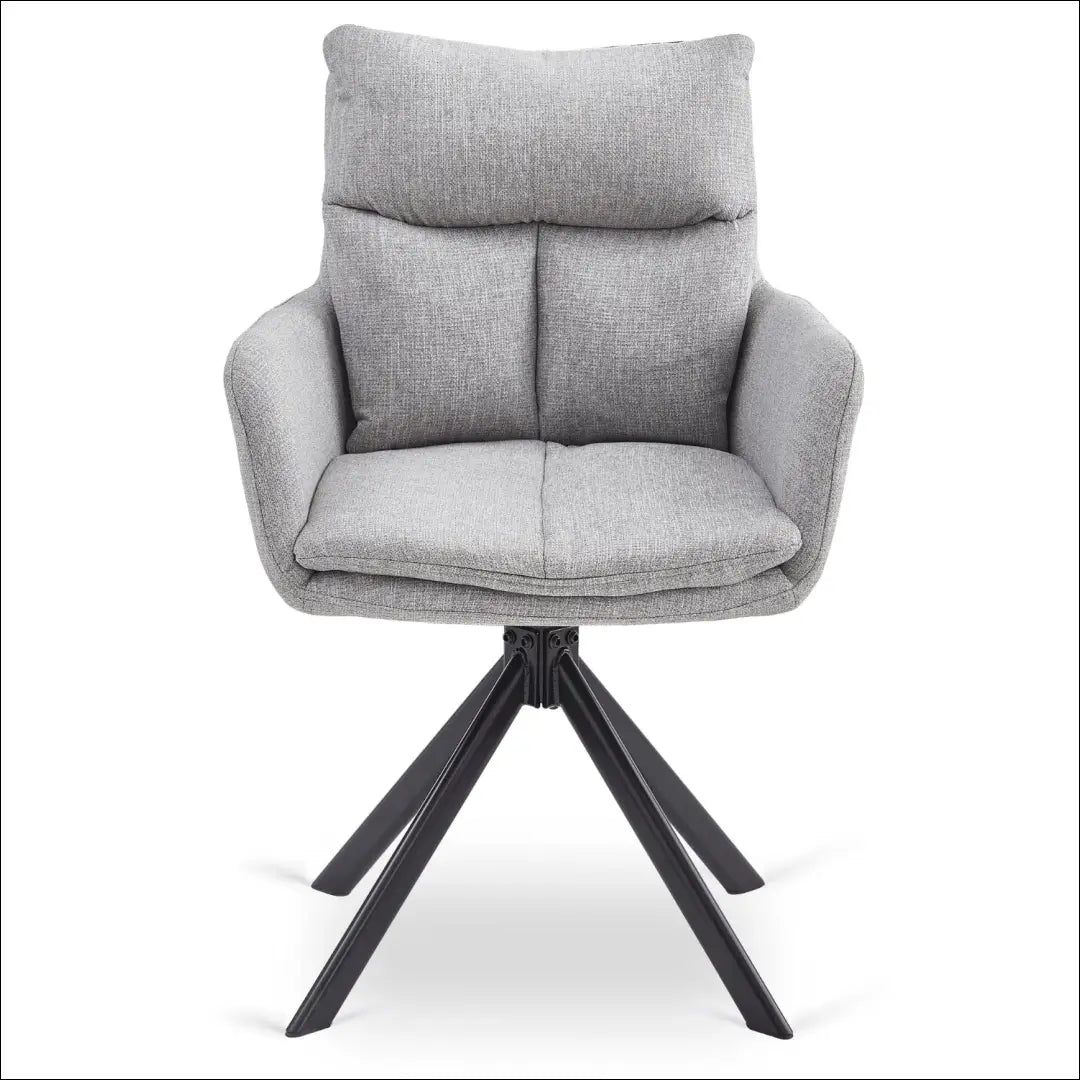 Sukama kėdė su audiniu pilkos spalvos TE811 - €100 Save 15% 100-200, __label:Pristatymas 5-14 d.d., elite, Krzesła,