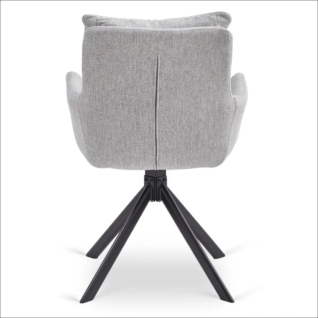 Sukama kėdė su audiniu pilkos spalvos TE811 - €100 Save 15% 100-200, __label:Pristatymas 5-14 d.d., elite, Krzesła,