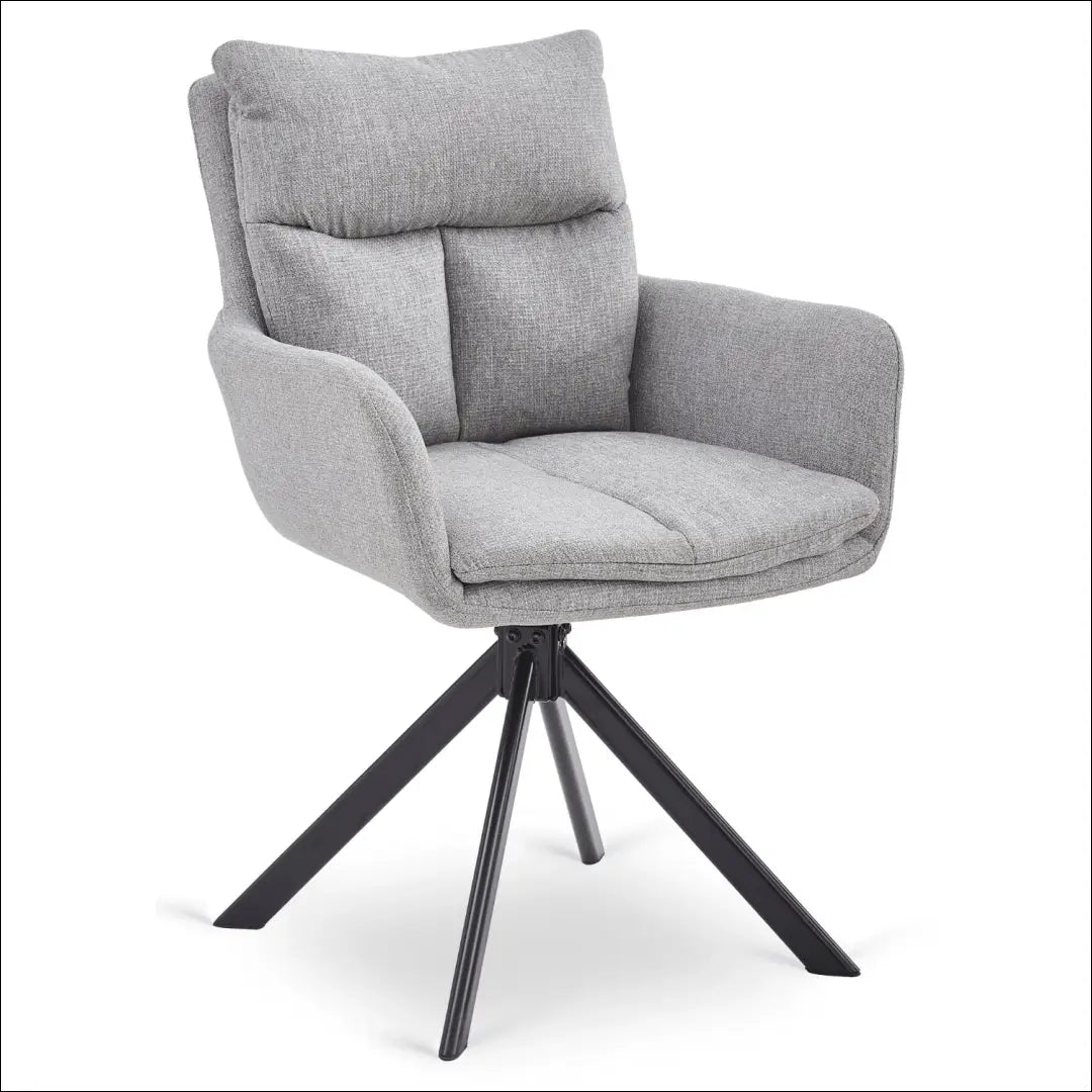 Sukama kėdė su audiniu pilkos spalvos TE811 - €100 Save 15% 100-200, __label:Pristatymas 5-14 d.d., elite, Krzesła,