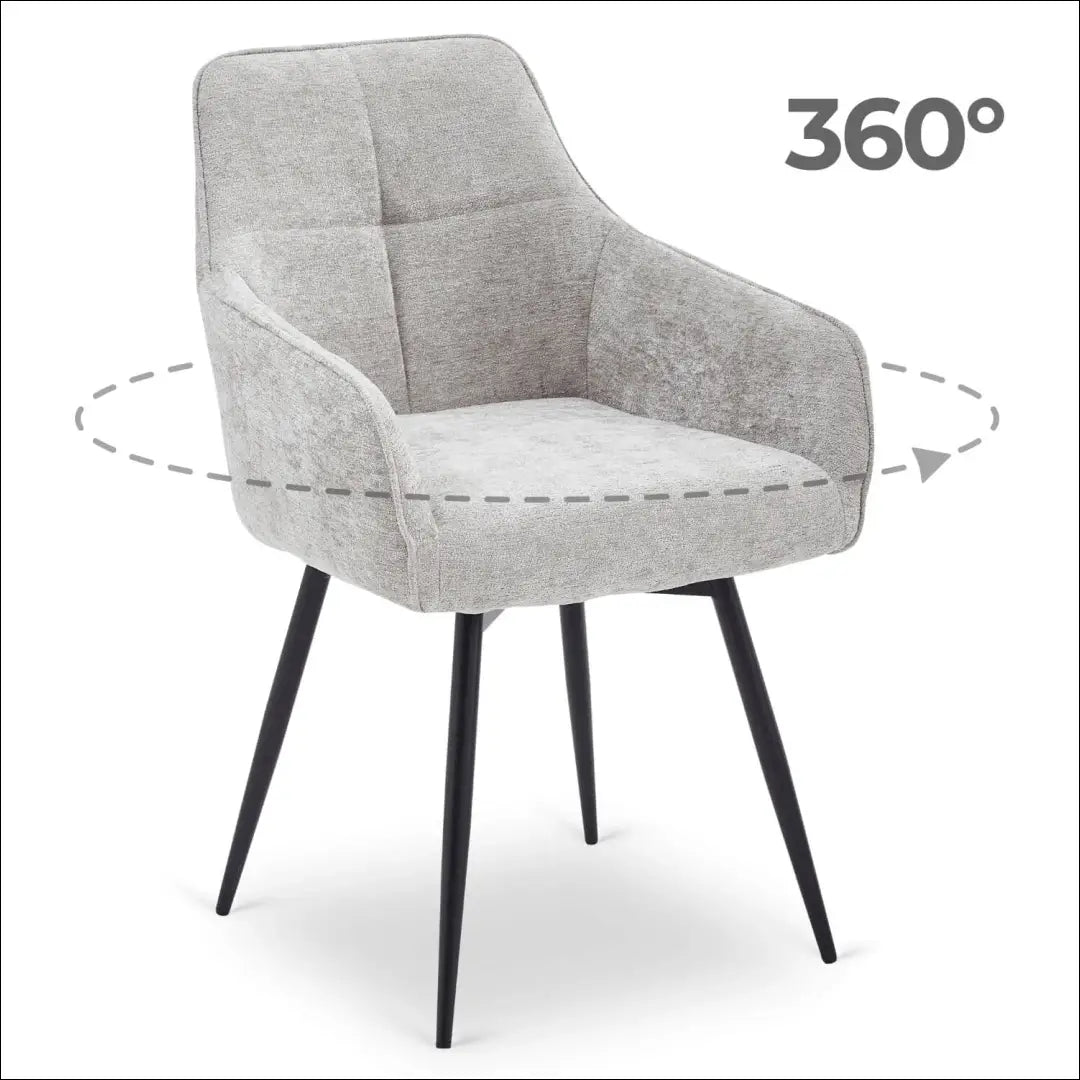 Sukama kėdė su audiniu pilkos spalvos TE827 - €80 Save 15% 50-100, __label:Pristatymas 5-14 d.d., elite, Krzesła,