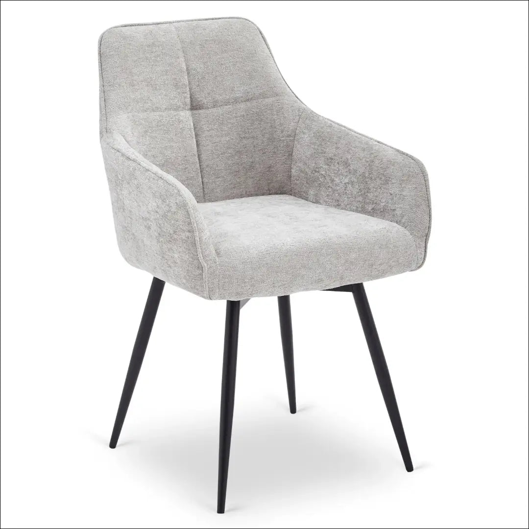 Sukama kėdė su audiniu pilkos spalvos TE827 - €80 Save 15% 50-100, __label:Pristatymas 5-14 d.d., elite, Krzesła,