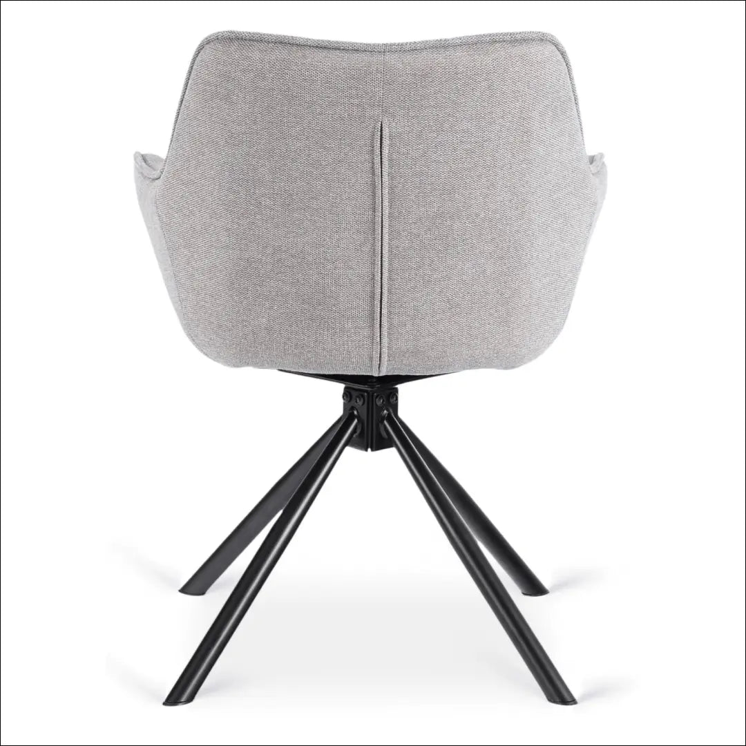 Sukama kėdė su audiniu pilkos spalvos TE995 - €112 Save 15% 100-200, __label:Pristatymas 5-14 d.d., elite, Krzesła,