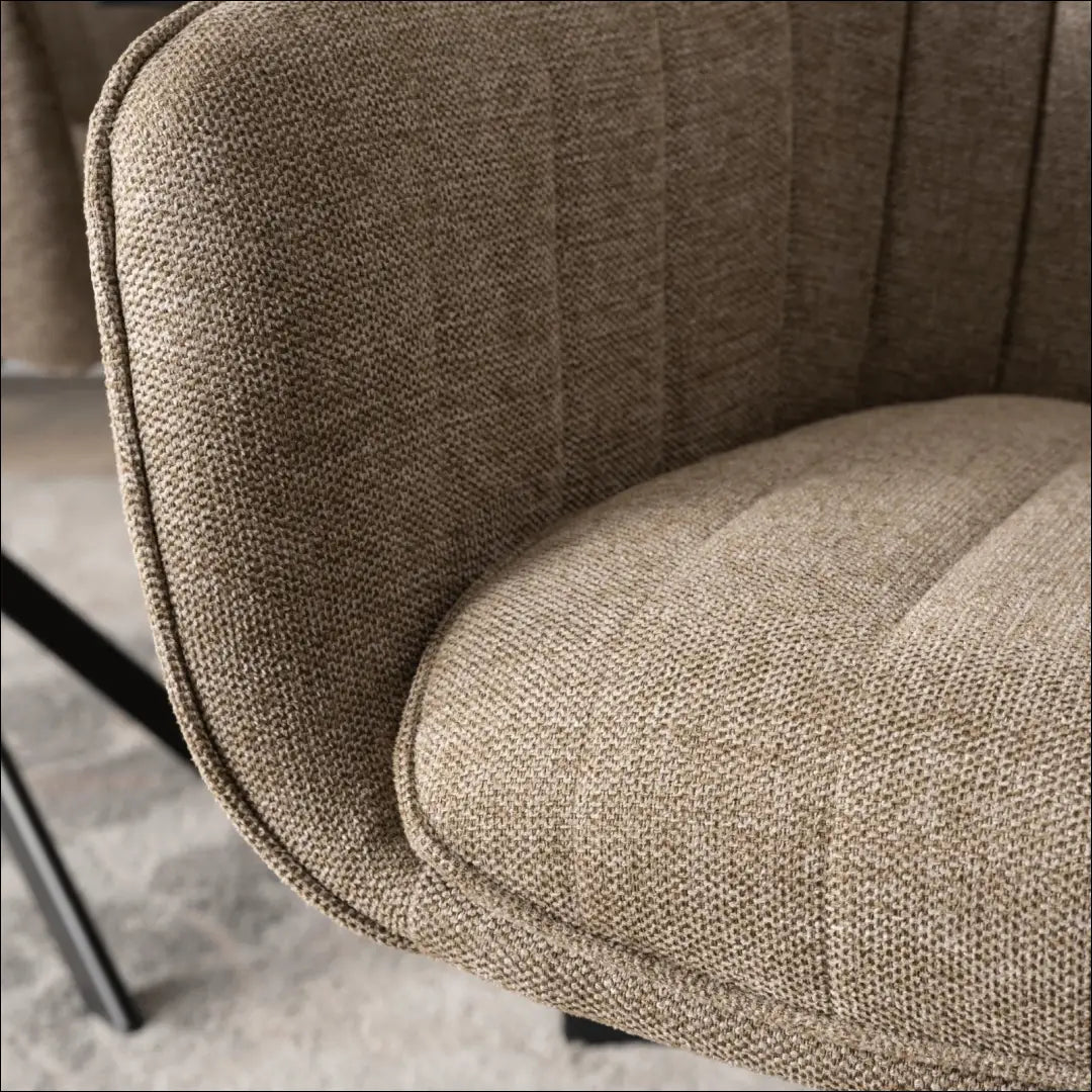 Sukama kėdė su audiniu smėlio spalvos TE805 - €105 Save 15% 100-200, __label:Pristatymas 5-14 d.d., elite, Krzesła,