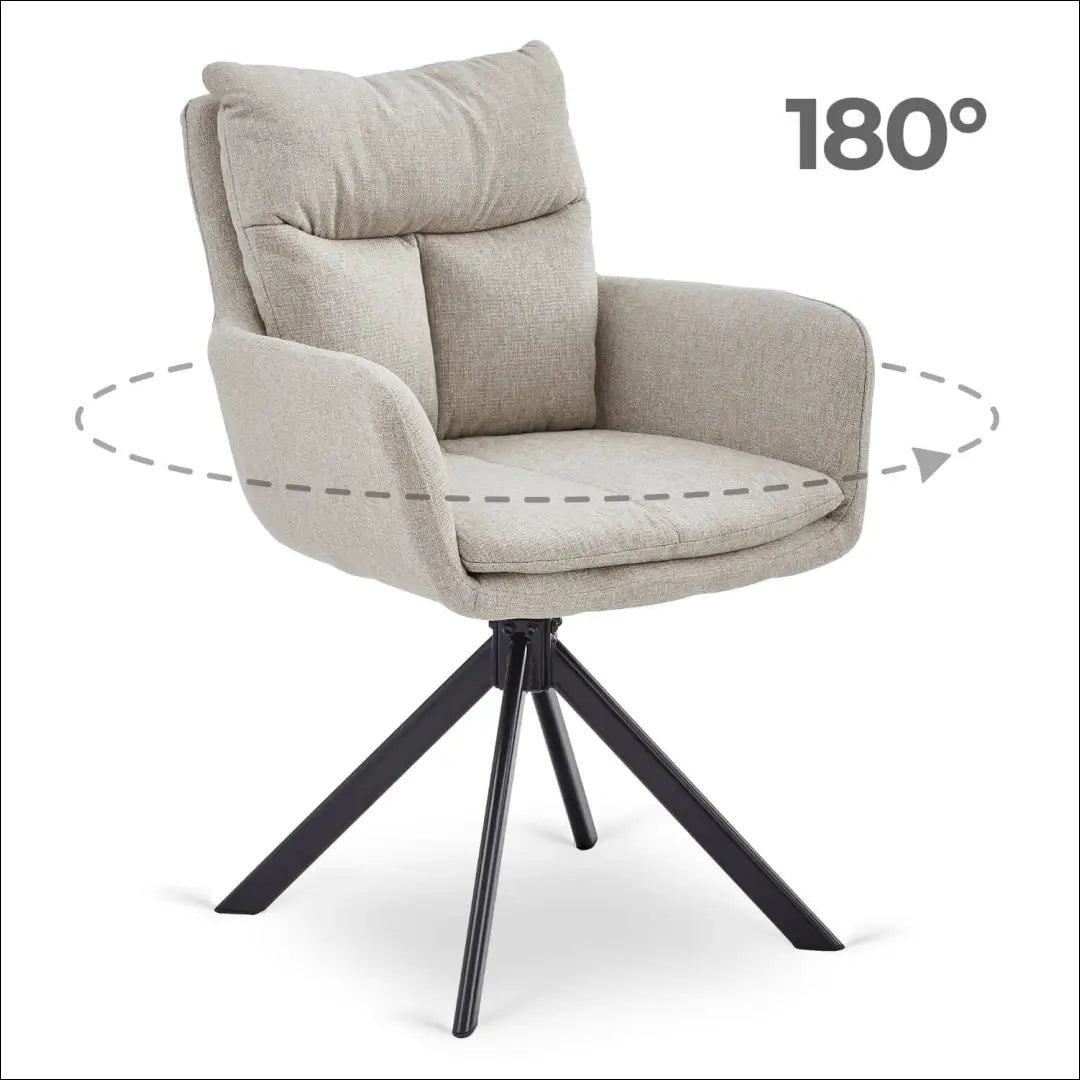 Sukama kėdė su audiniu smėlio spalvos TE834 - €97 Save 15% 50-100, __label:Pristatymas 5-14 d.d., elite, Krzesła,