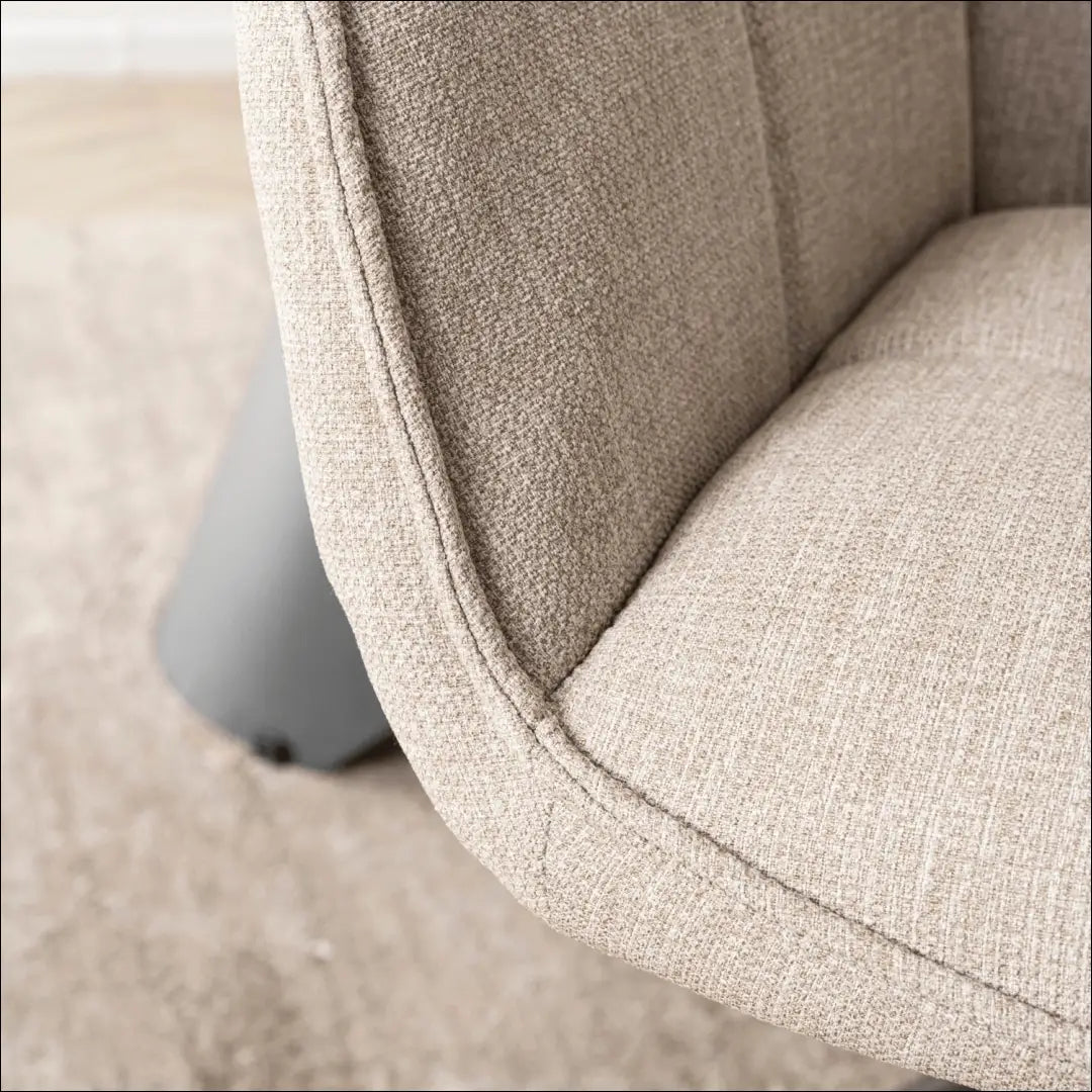 Sukama kėdė su audiniu smėlio spalvos TE980 - €109 Save 15% 100-200, __label:Pristatymas 5-14 d.d., elite, Krzesła,