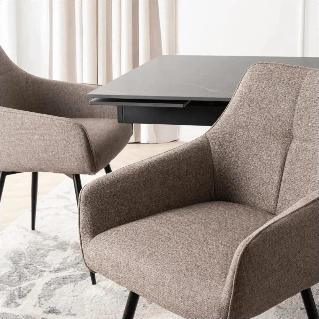 Sukama kėdė su audiniu TE826 - €80 Save 15% 50-100, __label:Pristatymas 5-14 d.d., elite, Krzesła, spalva-cappucino