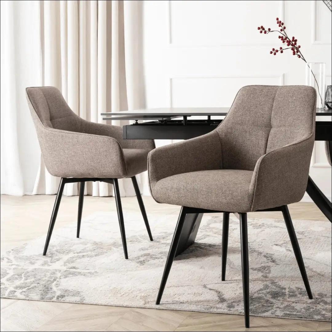 Sukama kėdė su audiniu TE826 - €80 Save 15% 50-100, __label:Pristatymas 5-14 d.d., elite, Krzesła, spalva-cappucino