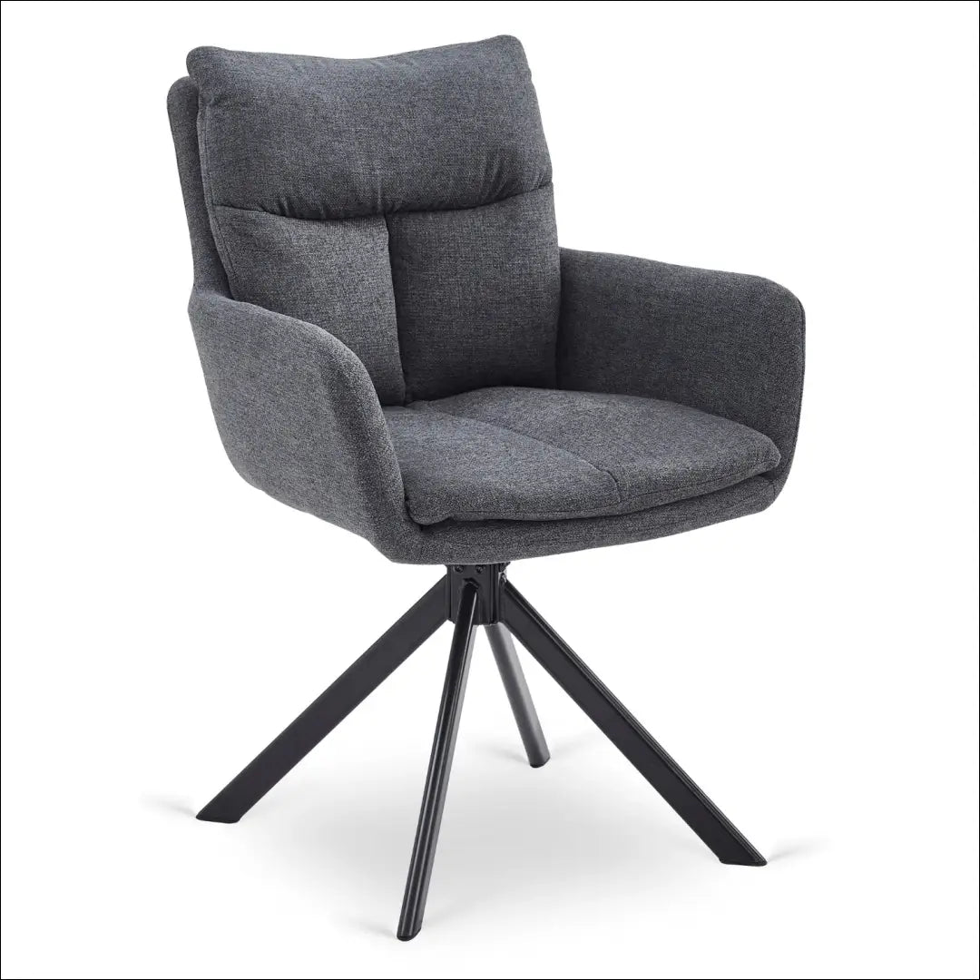 Sukama kėdė su audiniu TE835 - €97 Save 15% 50-100, __label:Pristatymas 5-14 d.d., elite, Krzesła, spalva-ciemnoszary