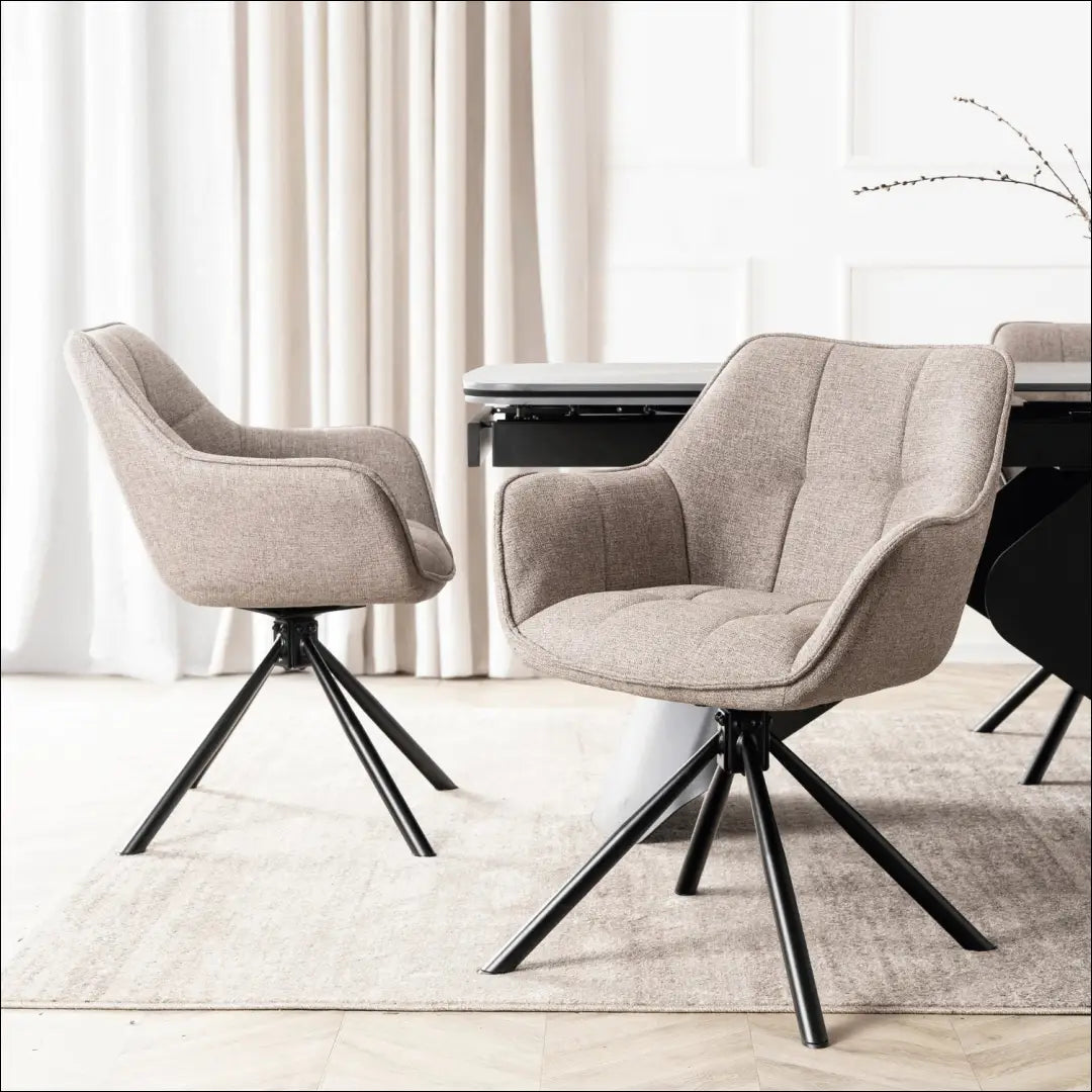 Sukama kėdė su audiniu TE994 - €112 Save 15% 100-200, __label:Pristatymas 5-14 d.d., elite, Krzesła, uzsakomi Kapučino