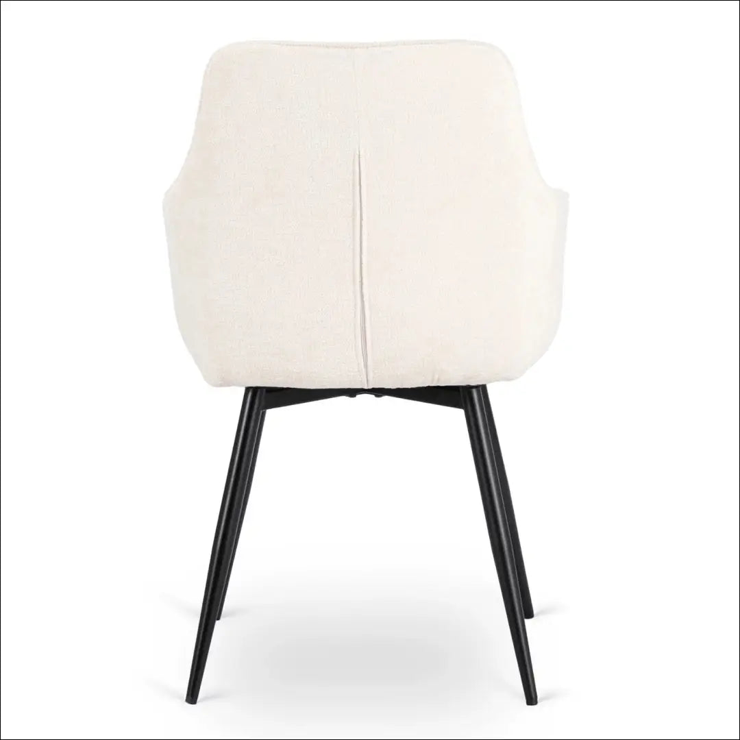 Sukama kėdė su buklė audinio audiniu kreminės spalvos TE810 - €80 Save 15% 50-100, __label:Pristatymas 5-14 d.d.,