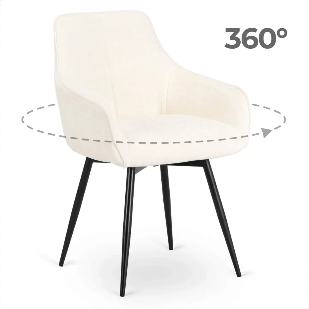 Sukama kėdė su buklė audinio audiniu kreminės spalvos TE810 - €80 Save 15% 50-100, __label:Pristatymas 5-14 d.d.,