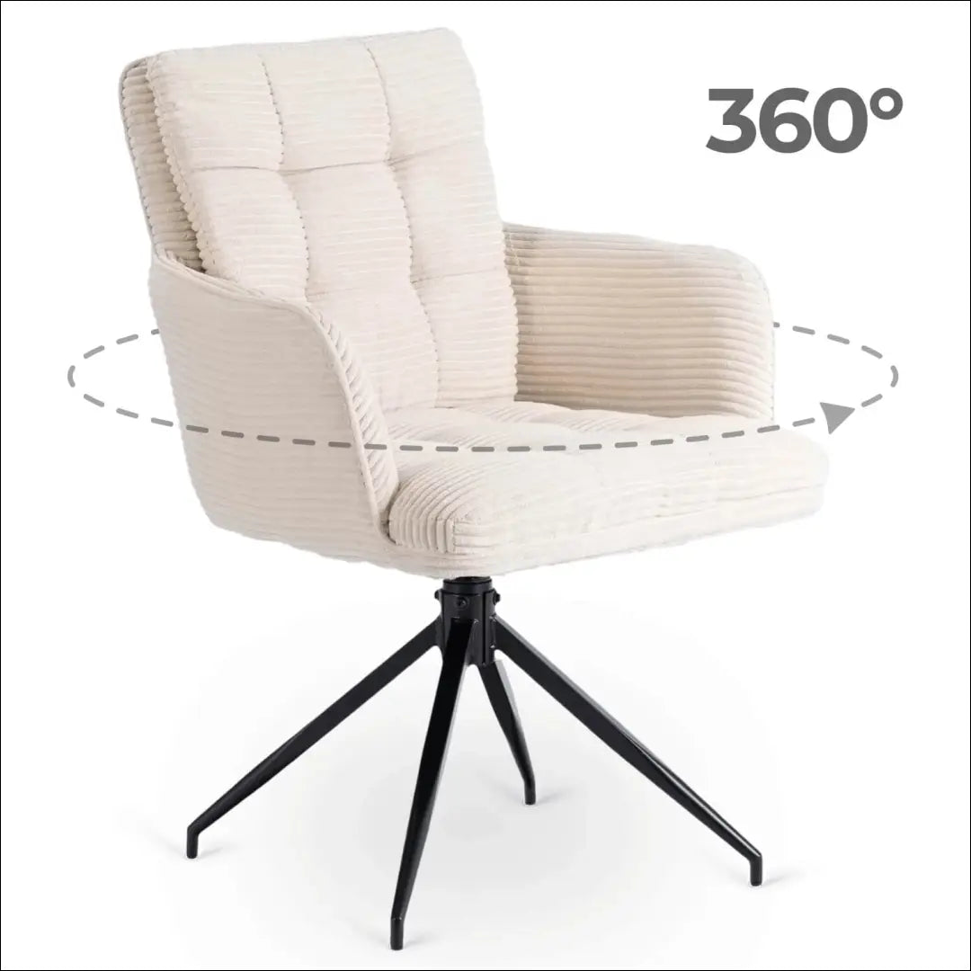 Sukama kėdė su korduro audiniu žalios spalvos TE884 - €122 Save 15% 100-200, __label:Pristatymas 5-14 d.d., elite,