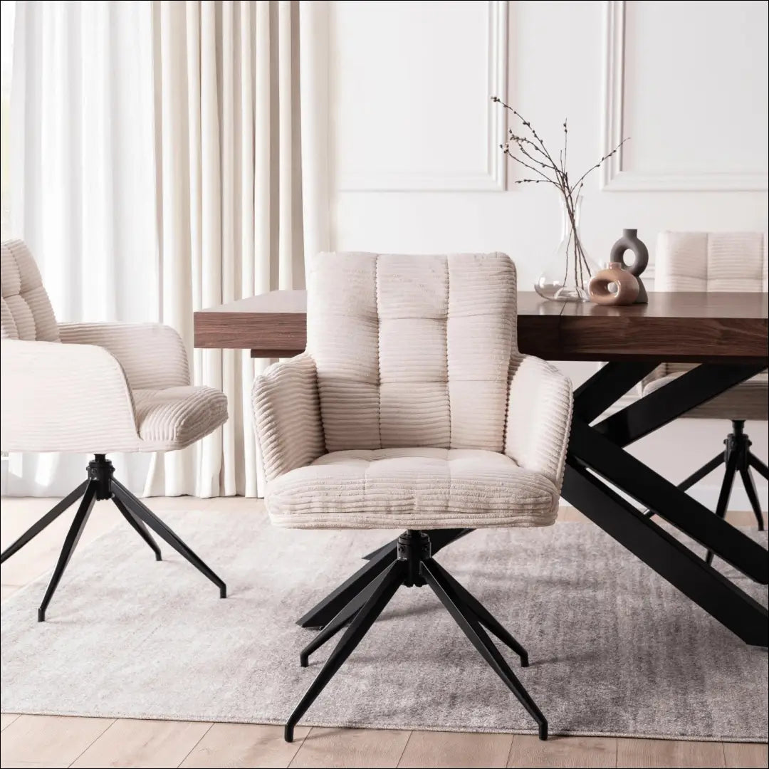 Sukama kėdė su korduro audiniu žalios spalvos TE884 - €122 Save 15% 100-200, __label:Pristatymas 5-14 d.d., elite,
