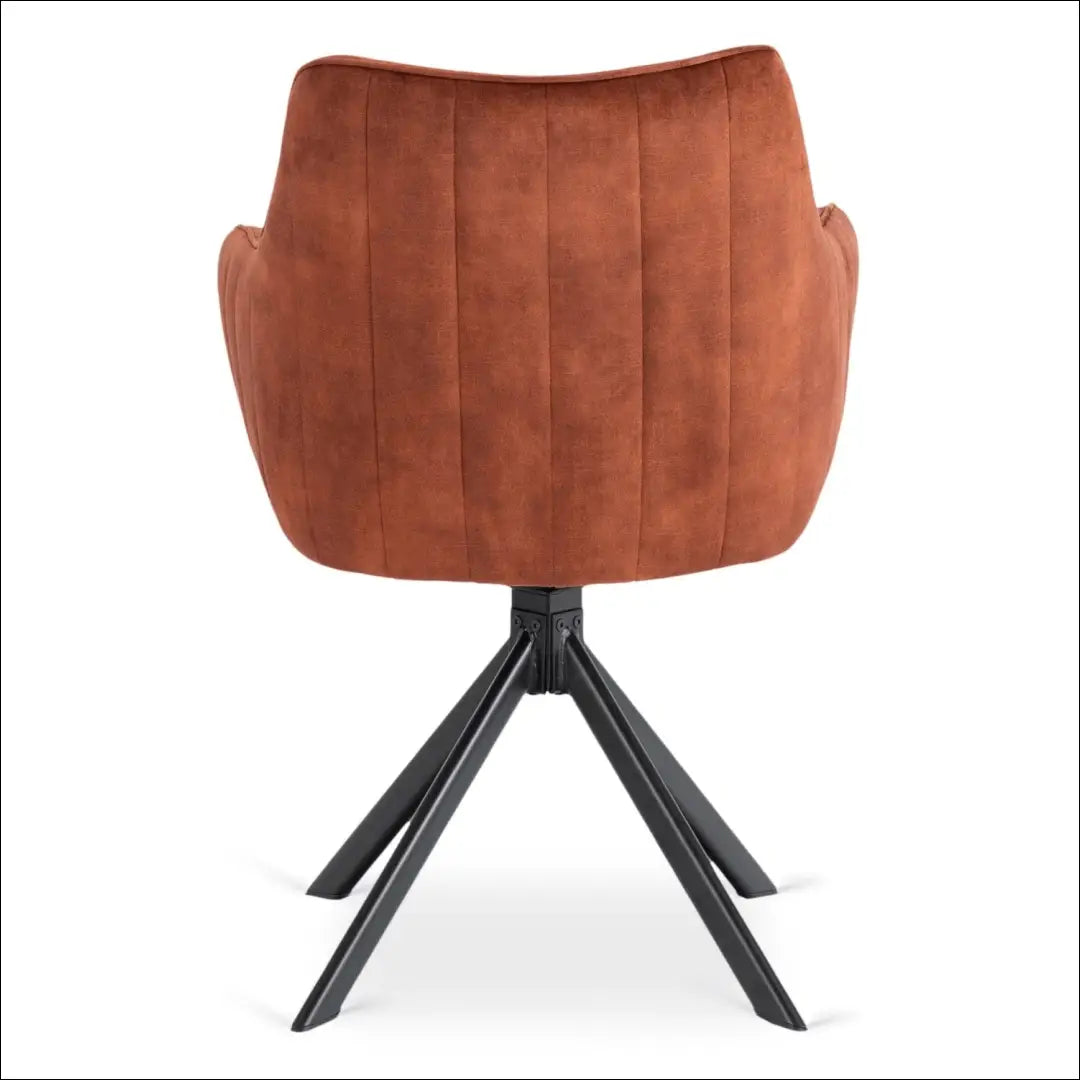 Sukama kėdė su veliūro audiniu rusvos spalvos TE1002 - €105 Save 15% 100-200, __label:Pristatymas 5-14 d.d., elite,