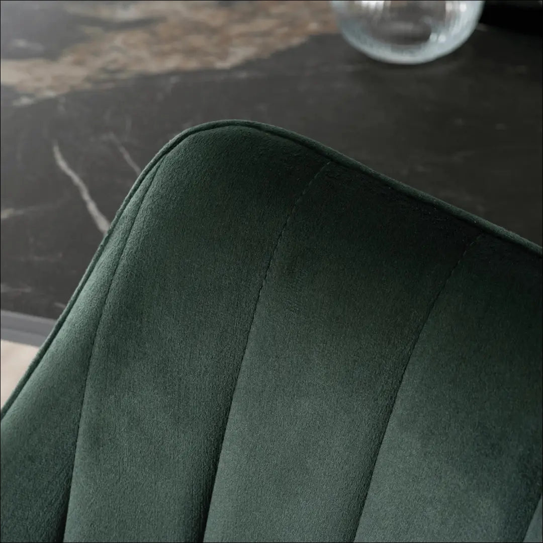 Sukama kėdė su veliūro audiniu žalios spalvos TE974 - €105 Save 15% 100-200, __label:Pristatymas 5-14 d.d., elite,