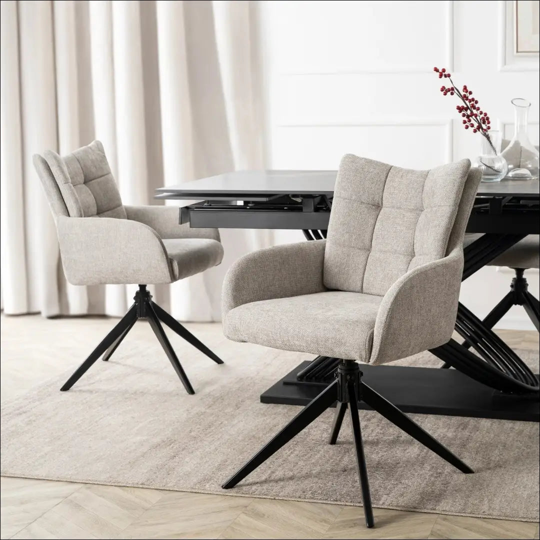 Sukama kėdė svetainei su audiniu pilkos spalvos TE1135 - €118 Save 15% 100-200, __label:Pristatymas 5-14 d.d., elite,