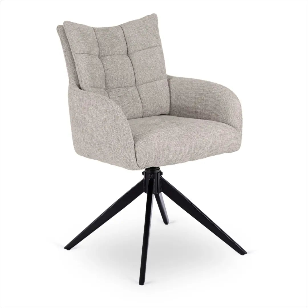 Sukama kėdė svetainei su audiniu pilkos spalvos TE1135 - €118 Save 15% 100-200, __label:Pristatymas 5-14 d.d., elite,