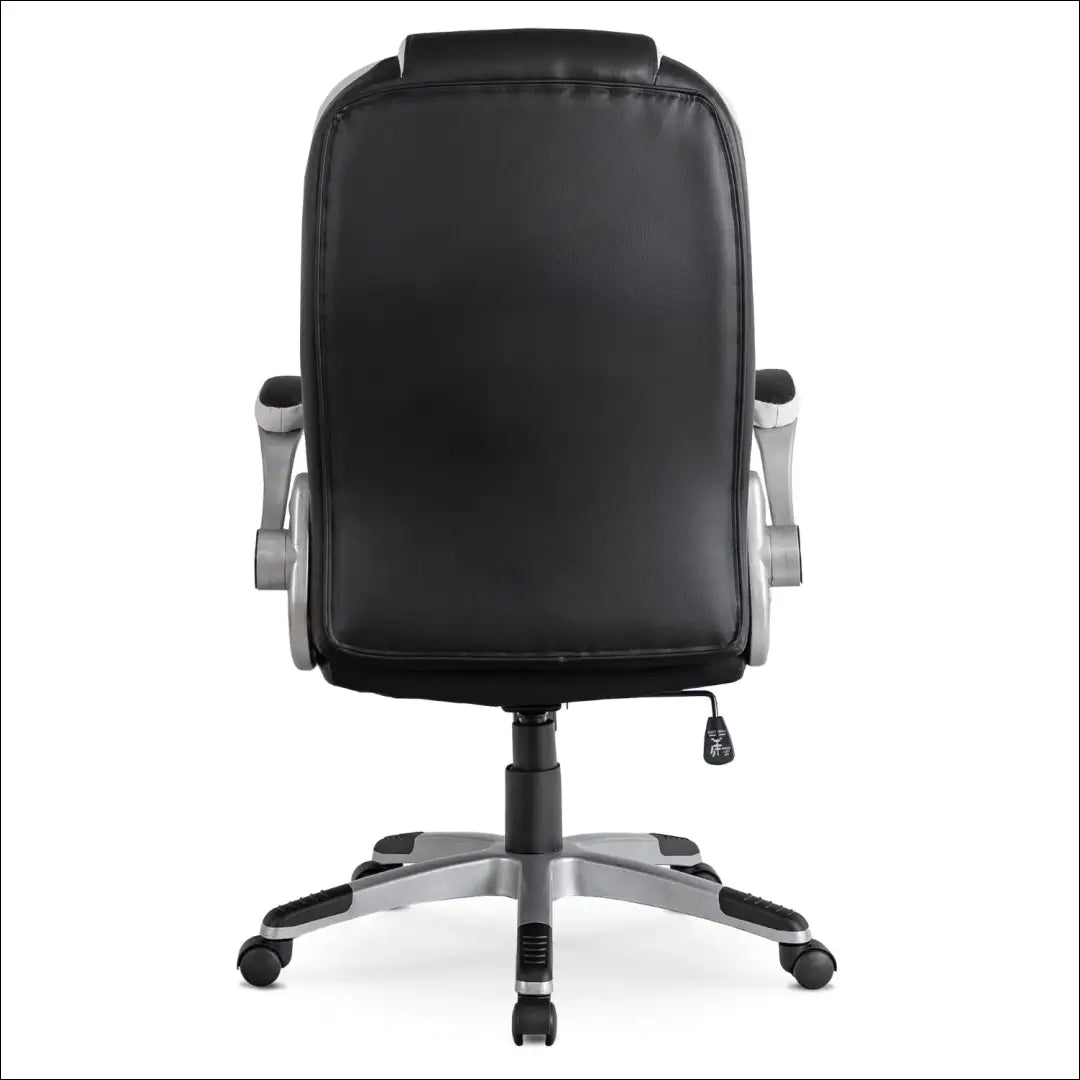 Sukama biuro kėdė iš eko odos juodos spalvos TE002 - €128 Save 15% 100-200, __label:Pristatymas 5-14 d.d., elite,