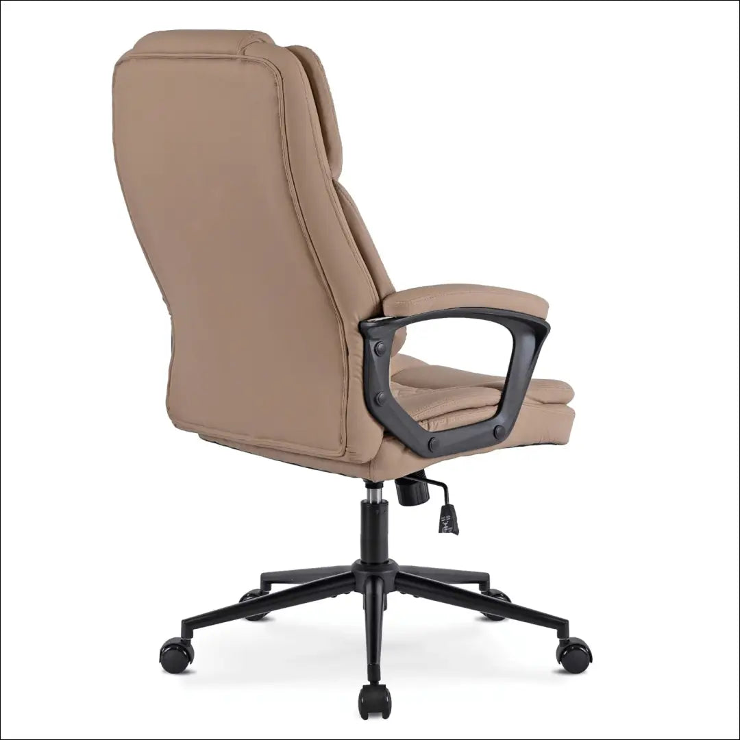 Sukama biuro kėdė iš eko odos smėlio spalvos / pilkos TE702 - €146 Save 15% 100-200, __label:Pristatymas 5-14 d.d.,