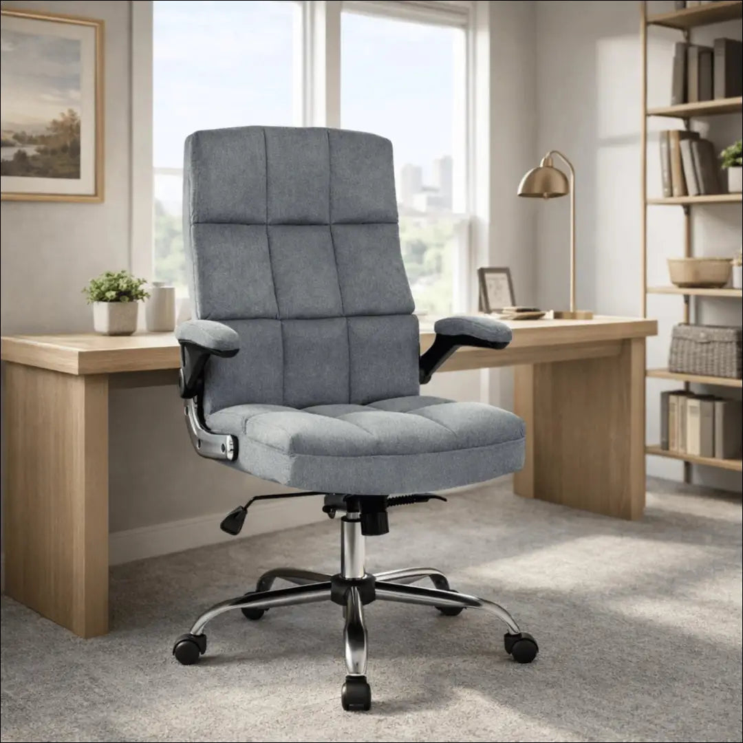 Sukama biuro kėdė su audiniu pilkos spalvos TE154 - €197 Save 15% 100-200, __label:Pristatymas 5-14 d.d., elite,