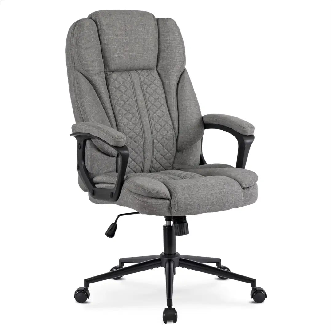 Sukama biuro kėdė su audiniu pilkos spalvos TE701 - €146 Save 15% 100-200, __label:Pristatymas 5-14 d.d., elite, Fotele