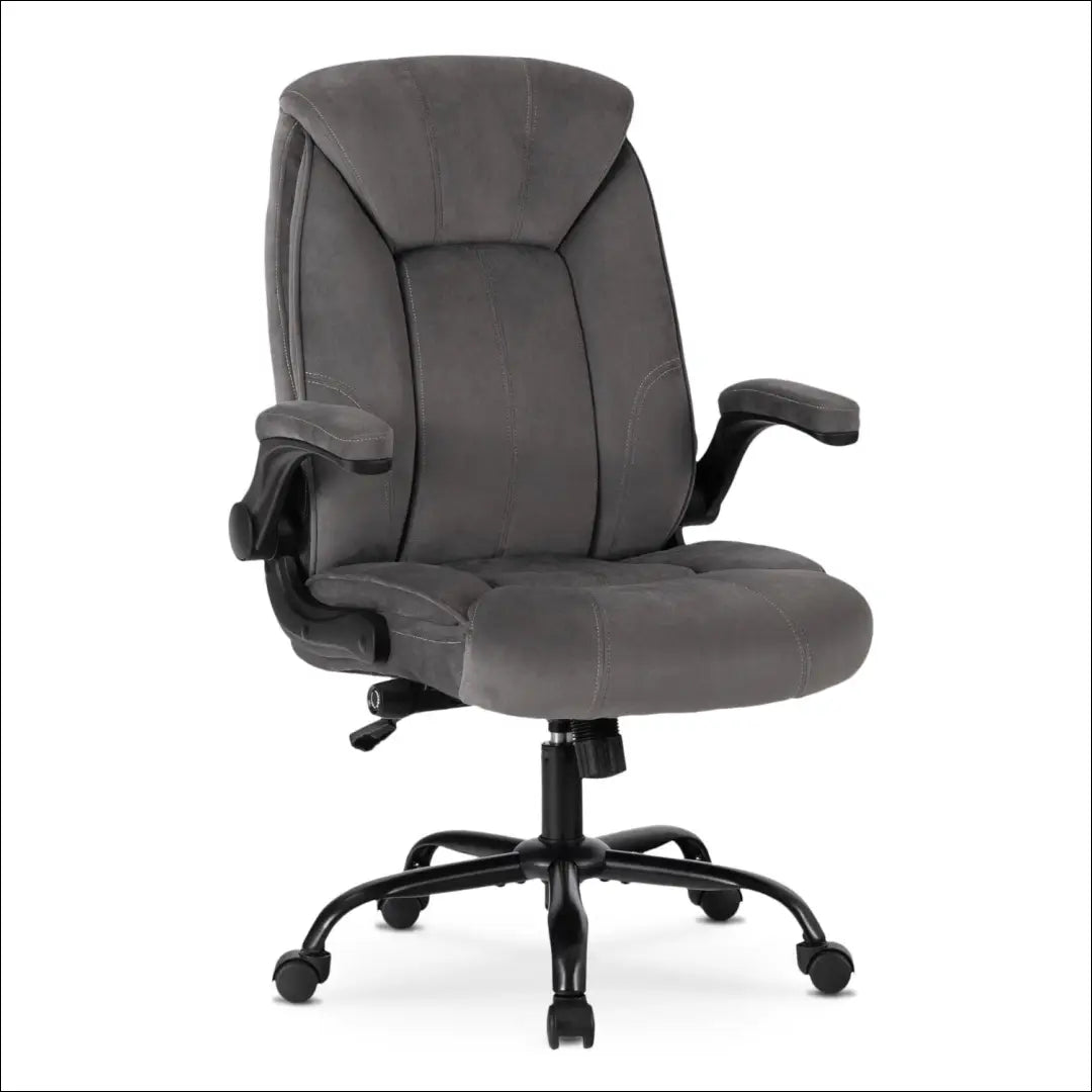 Sukama biuro kėdė su veliūro audiniu pilkos spalvos TE1045 - €121 Save 15% 100-200, __label:Pristatymas 5-14 d.d.,